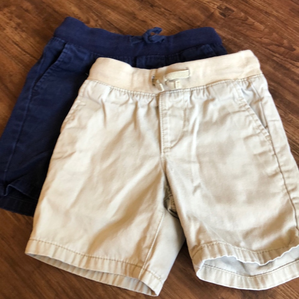 GAP 3T Shorts - Navy & Khaki - Real Drawstring!